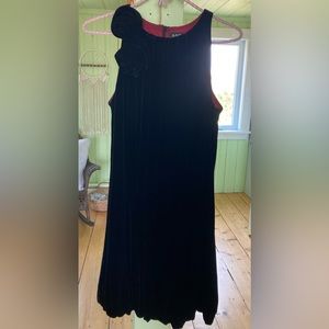 A-B-S Velour Dress